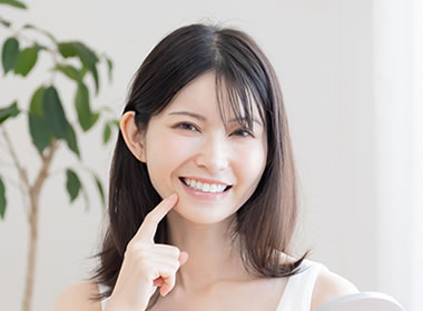 美しい仕上がりと安心の治療法