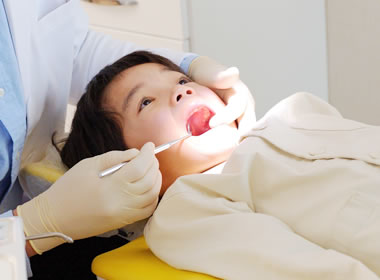 お子さまの治療も安心してお任せください